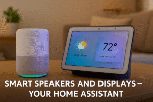 smart speakers and displays – your home assistant