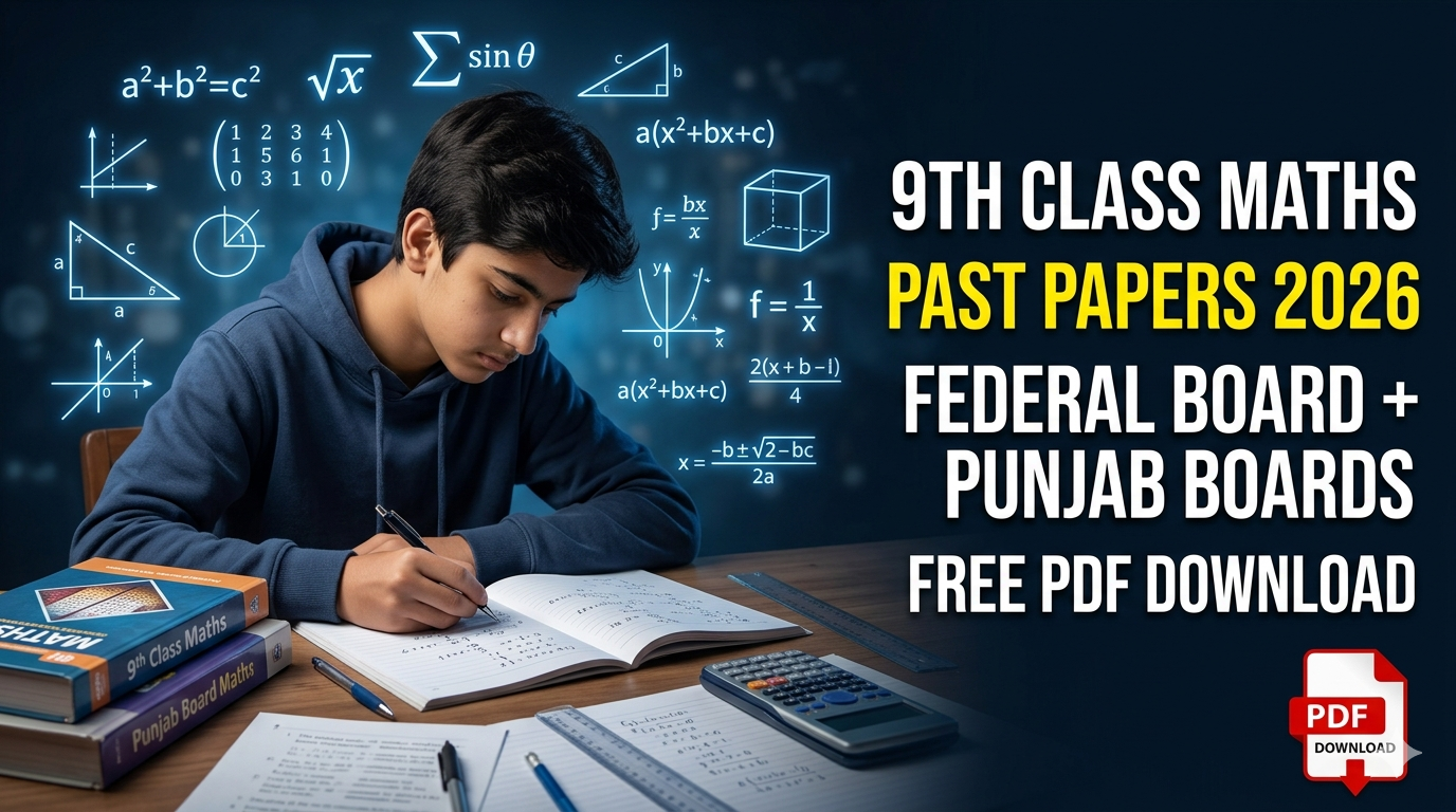 9th Class Past Papers 2026 | All Boards, Gujranwala & FBISE
